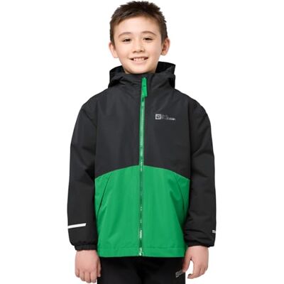 Jack Wolfskin Jungen Iceland 3in1, Mystic Green, 116 EU Jack Wolfskin Jungen Iceland 3in1, Mystic Green, 116 EU