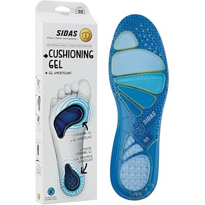 Sidas Unisex Cushioning Gel Sohle, Blau, XL/44-45 EU Sidas Unisex Cushioning Gel Sohle, Blau, XL/44-45 EU