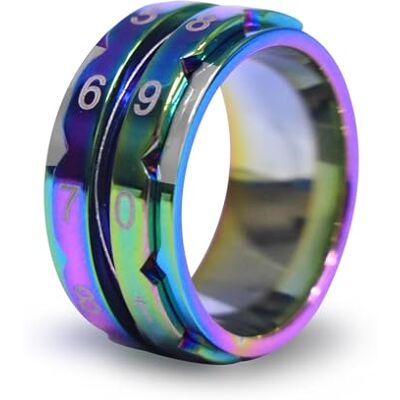 KnitPro Reihenzähler (9-19,0 mm) Regenbogenring 1 Stück, Rainbow KnitPro Reihenzähler (9-19,0 mm) Regenbogenring 1 Stück, Rainbow