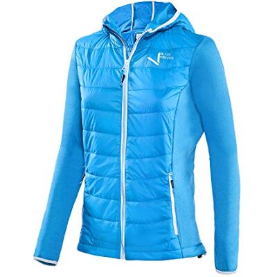 Black Crevice Damen Hybrid Kapuzenjacke, blau, Gr. 40 Black Crevice Damen Hybrid Kapuzenjacke, blau, Gr. 40