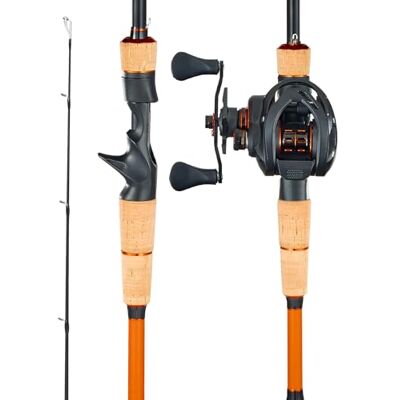 VEVOR Angelrute und Angelrolle (Baitcasting) im Set, 2,13 m Rute aus Kohlefaser (IM7), Bassangelruten-Set mit 7+1 Kugellagern & Übersetzung 7,0:1 & Korkgriff, linkshändiges Angelset VEVOR Angelrute und Angelrolle (Baitcasting) im Set, 2,13 m Rute aus Kohlefaser (IM7), Bassangelruten-Set mit 7+1 Kugellagern & Übersetzung 7,0:1 & Korkgriff, linkshändiges Angelset