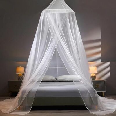 Sekey Großes Moskitonetz 0.6 x 2.5 x 12 m, 220 Mesh Feinmaschiges Doppelbett Einzelbett Mückenschutz mit Klebehaken Schrauben, 1 Eingänge, Fliegengitter Insektennetz für Indoor Outdoor Reise, Weiß Sekey Großes Moskitonetz 0.6 x 2.5 x 12 m, 220 Mesh Feinmaschiges Doppelbett Einzelbett Mückenschutz mit Klebehaken Schrauben, 1 Eingänge, Fliegengitter Insektennetz für Indoor Outdoor Reise, Weiß