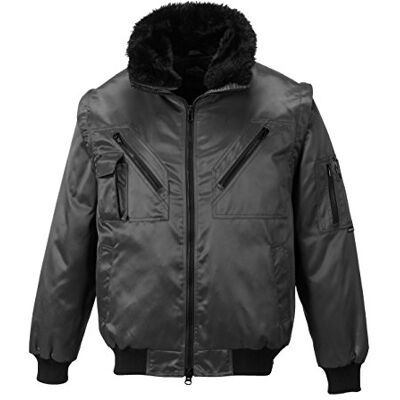 Portwest PJ10 Pilotenjacke Polyester Winter Strickbündchen An Ärmel Langarm Portwest PJ10 Pilotenjacke Polyester Winter Strickbündchen An Ärmel Langarm