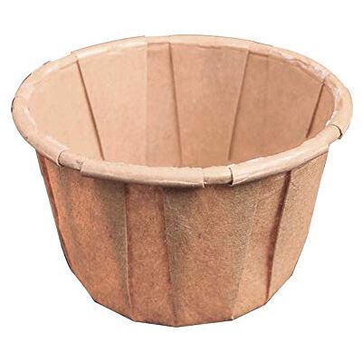Garcia de Pou 250 Stück – Gefaltete Pappbecher 30 ml Ø 4,2 x X3 cm Natural Perg. Fettabweisend Garcia de Pou 250 Stück – Gefaltete Pappbecher 30 ml Ø 4,2 x X3 cm Natural Perg. Fettabweisend
