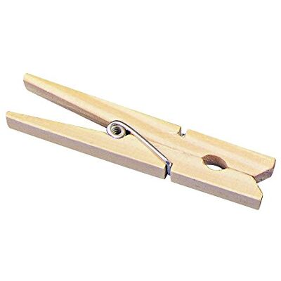 Rayher 6131800 Holz-Klammern - 72 mm - Packung mit 100 Rayher 6131800 Holz-Klammern - 72 mm - Packung mit 100