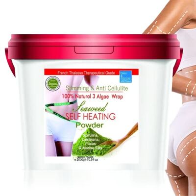 Bretania - Bleu & Marine Meeresalgen Anti-Cellulite Wärmeverpackung Bretania - Bleu & Marine Meeresalgen Anti-Cellulite Wärmeverpackung