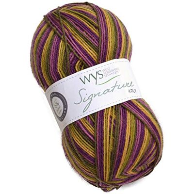 West Yorkshire Spinners WYS Sockenwolle mit Bluefaced Leicester Wolle "Signature 4ply" Cocktail Range sock yarn 811 passion fruit cooler, 100g Wolle, Sockenwolle musterbildend mit blue faced leicester wool West Yorkshire Spinners WYS Sockenwolle mit Bluefaced Leicester Wolle "Signature 4ply" Cocktail Range sock yarn 811 passion fruit cooler, 100g Wolle, Sockenwolle musterbildend mit blue faced leicester wool