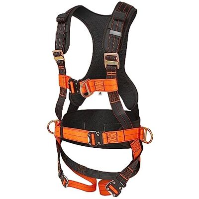 Portwest FP73 Ultra Sicherheitsgurt Mit 3 Punkten Schwarz/Orange, XL/2X Portwest FP73 Ultra Sicherheitsgurt Mit 3 Punkten Schwarz/Orange, XL/2X