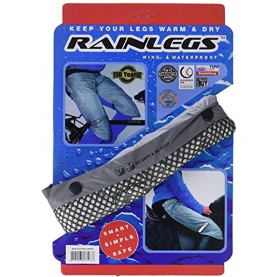 Rainlegs Herren Reflekterende Regenschutz, Grau, S EU Rainlegs Herren Reflekterende Regenschutz, Grau, S EU