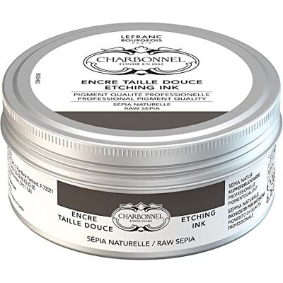Lefranc Bourgeois Charbonnel Professional Etching Traditional Ink, 200 ml Raw Sepia Lefranc Bourgeois Charbonnel Professional Etching Traditional Ink, 200 ml Raw Sepia