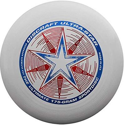 Discraft Ultra Star 175 g Weiß Frisbee - Frisbee Discraft Ultra Star 175 g Weiß Frisbee - Frisbee