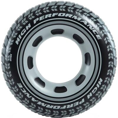 Intex 59252NP Aufblasbarer Schwimmring Reifen, Vinyl, Schwarz, 91 cm Intex 59252NP Aufblasbarer Schwimmring Reifen, Vinyl, Schwarz, 91 cm
