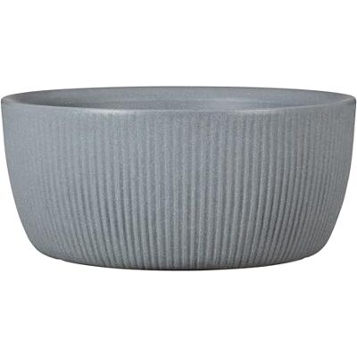 Scheurich Linetto Bowl 30, Pflanzgefäß/Blumentopf/Pflanzkübel, rund, Farbe: Stony Grey, hergestellt mit recyceltem Kunststoff, 10 Jahre Garantie, für den Außenbereich Scheurich Linetto Bowl 30, Pflanzgefäß/Blumentopf/Pflanzkübel, rund, Farbe: Stony Grey, hergestellt mit recyceltem Kunststoff, 10 Jahre Garantie, für den Außenbereich