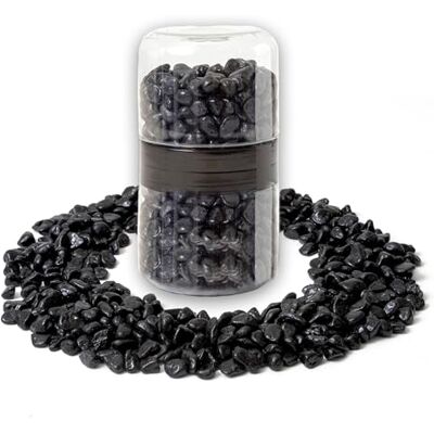 IPEA Schwarze Dekosteine für Garten, Vasen, Aquarium – 1 kg – gemischte Farben mit Größe 8/10 mm – kleine Schalen für den Außenbereich für Dekoration, Hof, Handwerk – Natursteine IPEA Schwarze Dekosteine für Garten, Vasen, Aquarium – 1 kg – gemischte Farben mit Größe 8/10 mm – kleine Schalen für den Außenbereich für Dekoration, Hof, Handwerk – Natursteine