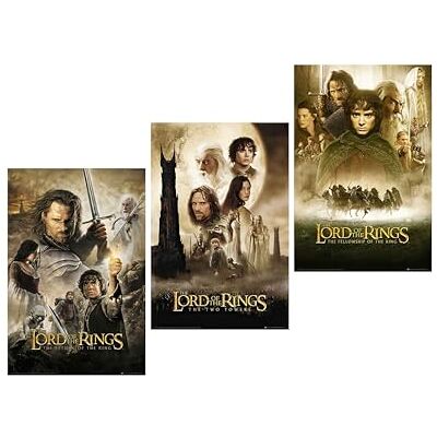 Close Up Herr der Ringe Posterset 3 Filmplakate 61 x 91,5 cm Close Up Herr der Ringe Posterset 3 Filmplakate 61 x 91,5 cm