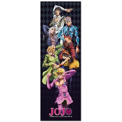 Grupo Erik Poster Türposter Jojos Bizarre Adventure Poster Covers Kunstdruck Deko Wohnzimmer oder Deko Schlafzimmer Deko Zimmer Größe : 53 x 158 cm Offizielle Jojos Bizarre Adventure Merch Grupo Erik Poster Türposter Jojos Bizarre Adventure Poster Covers Kunstdruck Deko Wohnzimmer oder Deko Schlafzimmer Deko Zimmer Größe : 53 x 158 cm Offizielle Jojos Bizarre Adventure Merch