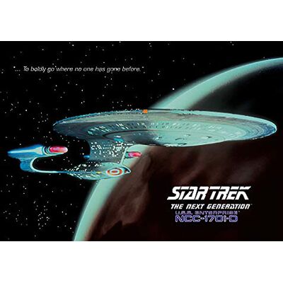 Close Up Star Trek Poster Uss Enterprise (1701-d) Close Up Star Trek Poster Uss Enterprise (1701-d)