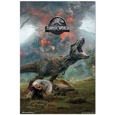 Grupo Erik Jurassic Park Poster Jurassic World Kunstdruck Deko Wohnzimmer oder Deko Schlafzimmer Kunstdruck Deko Wohnzimmer Größe : 61 x 92 Grupo Erik Jurassic Park Poster Jurassic World Kunstdruck Deko Wohnzimmer oder Deko Schlafzimmer Kunstdruck Deko Wohnzimmer Größe : 61 x 92