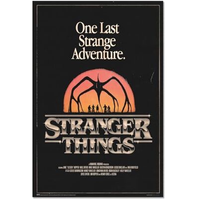 Grupo Erik Poster Kunstdruck Stranger Things Staffel 5 Poster Deko Wohnzimmer oder Deko Schlafzimmer Deko Zimmer Größe 61 x 91 Offizieller Netflix Stranger Things Merch Fanartikel Orange Grupo Erik Poster Kunstdruck Stranger Things Staffel 5 Poster Deko Wohnzimmer oder Deko Schlafzimmer Deko Zimmer Größe 61 x 91 Offizieller Netflix Stranger Things Merch Fanartikel Orange