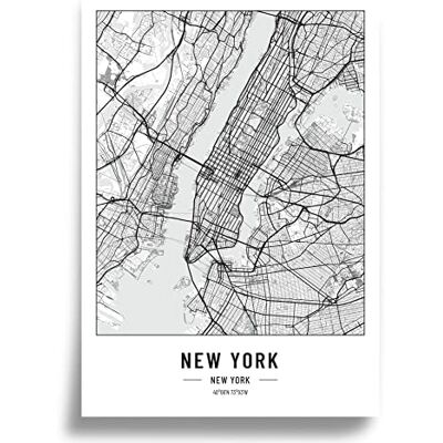 Cool Factory 2 x Stadtplan Poster A2 Schwarz Weiß 250 Gramm Papier Bilder für Wohn- und Schlafzimmer Sehr viele Stadtmotive Ideale Geschenkidee Ohne Rahmen Poster New york und Los angeles Cool Factory 2 x Stadtplan Poster A2 Schwarz Weiß 250 Gramm Papier Bilder für Wohn- und Schlafzimmer Sehr viele Stadtmotive Ideale Geschenkidee Ohne Rahmen Poster New york und Los angeles