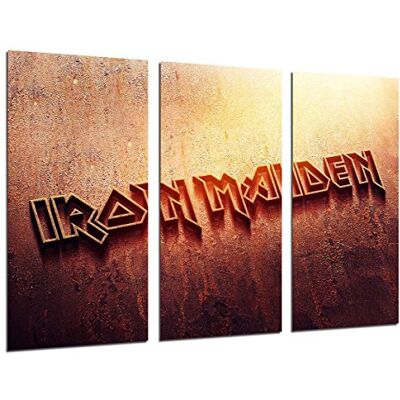 Cuadros Camara Wandbild Iron Maiden, Rock, Musik, 97 x 62 cm, Holzdruck XXL Format Kunstdruck, ref.26269 Cuadros Camara Wandbild Iron Maiden, Rock, Musik, 97 x 62 cm, Holzdruck XXL Format Kunstdruck, ref.26269