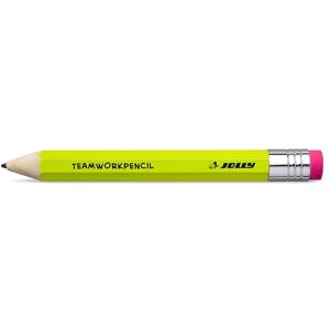 JOLLY Teamworkpencil XXL Graphitstift – Riesen Bleistift 35 cm mit Radierer, extra dicke Mine, Teamwork & Kreativität, Geschenkidee, Büro & Schule JOLLY Teamworkpencil XXL Graphitstift – Riesen Bleistift 35 cm mit Radierer, extra dicke Mine, Teamwork & Kreativität, Geschenkidee, Büro & Schule