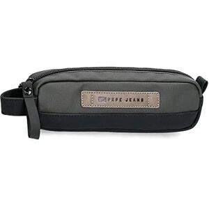 Pepe Jeans Truxton Federmäppchen, Grau, 19 x 5 x 3,5 cm, Baumwolle, Polyester und PU., Mehrfarbig (Mehrfarbig), única, etui Pepe Jeans Truxton Federmäppchen, Grau, 19 x 5 x 3,5 cm, Baumwolle, Polyester und PU., Mehrfarbig (Mehrfarbig), única, etui