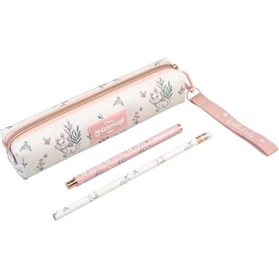 Grupo Erik Disney Aristocats Marie Federmäppchen mit Stiften Mäppchen Merch Grupo Erik Disney Aristocats Marie Federmäppchen mit Stiften Mäppchen Merch