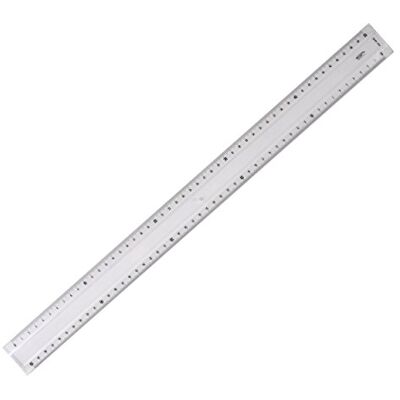 Graphoplex Lineal mit 2 Schrägflächen und Einprägung, transparent 50 cm durchsichtig Graphoplex Lineal mit 2 Schrägflächen und Einprägung, transparent 50 cm durchsichtig