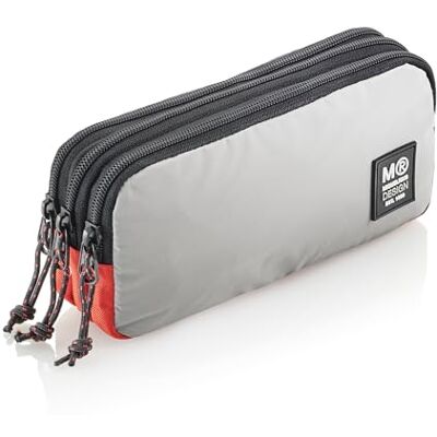 Miquelrius Federmäppchen mit 3 Fächern, bunt, Triple organizador, Rider Blue Miquelrius Federmäppchen mit 3 Fächern, bunt, Triple organizador, Rider Blue