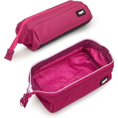 ZIPIT Lenny Federmäppchen für Mädchen, Etui mit breiter Öffnung, Magenta ZIPIT Lenny Federmäppchen für Mädchen, Etui mit breiter Öffnung, Magenta