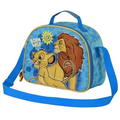 Disney Der König der Löwen Wild-3D Lunchbox-Tasche, Blau, 26 x 20 cm Disney Der König der Löwen Wild-3D Lunchbox-Tasche, Blau, 26 x 20 cm
