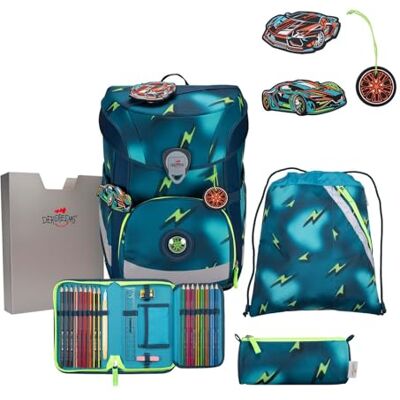 Derdiedas Ergoflex Easy Schulrucksack-Set - Magic Light Derdiedas Ergoflex Easy Schulrucksack-Set - Magic Light