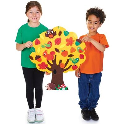Baker Ross FN689 Autumn Tree Wall Hanging 1er-Pack, Herbstliche Basteldekoration für Wände, Kinderbasteleien für Schulen und Klassenzimmer Baker Ross FN689 Autumn Tree Wall Hanging 1er-Pack, Herbstliche Basteldekoration für Wände, Kinderbasteleien für Schulen und Klassenzimmer