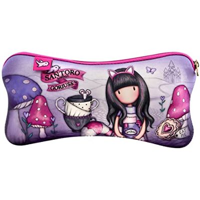 safta 271GJ34, Flacher Neopren Gorjuss Cheshire Cat Unisex Kinder, Mehrfarbig, M, bunt, Medium safta 271GJ34, Flacher Neopren Gorjuss Cheshire Cat Unisex Kinder, Mehrfarbig, M, bunt, Medium