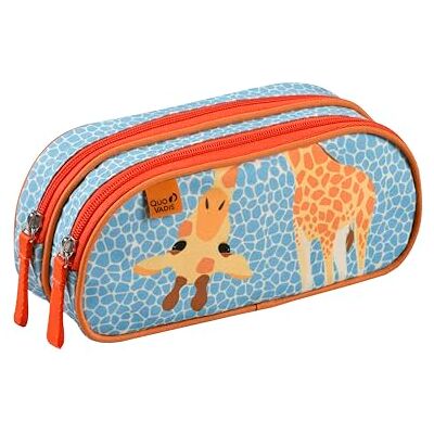 QUO VADIS Kollektion: Animascot FOURRE-Tout 2 Fächer 10 x 23 x 07 cm Giraffe QUO VADIS Kollektion: Animascot FOURRE-Tout 2 Fächer 10 x 23 x 07 cm Giraffe
