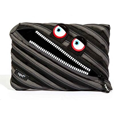 ZIPIT Wildlings Federmäppchen für Jungen, Großes Etui für Kinder, Schwarz ZIPIT Wildlings Federmäppchen für Jungen, Großes Etui für Kinder, Schwarz