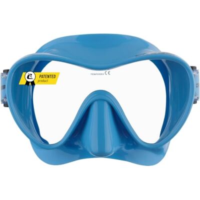 CRESSI F1 Tauchmaske oder Combo Schnorchelset Rahmenloses Gehärtetes Glas Tauchermaske Erwachsene aus 100 Prozent Silikon Verstellbare Schnallen für Schnorchel & Tauchen CRESSI F1 Tauchmaske oder Combo Schnorchelset Rahmenloses Gehärtetes Glas Tauchermaske Erwachsene aus 100 Prozent Silikon Verstellbare Schnallen für Schnorchel & Tauchen