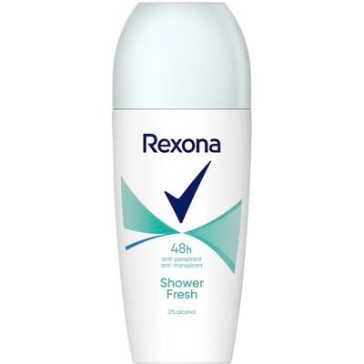 Rexona Deo Roll-On Shower Fresh Anti Transpirant mit 48 Stunden Schutz gegen Körpergeruch und Achselnässe 6x 50 ml Rexona Deo Roll-On Shower Fresh Anti Transpirant mit 48 Stunden Schutz gegen Körpergeruch und Achselnässe 6x 50 ml
