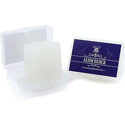 Haryali London Alaunstein Blutstiller Aftershave Festes Deodorant & Geruchloses Rasierstein Beruhigt Die Haut Nach Der Rasur mit Rasierhobel/Rasiermesser Kunststoffkoffer Haryali London Alaunstein Blutstiller Aftershave Festes Deodorant & Geruchloses Rasierstein Beruhigt Die Haut Nach Der Rasur mit Rasierhobel/Rasiermesser Kunststoffkoffer