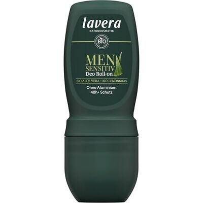 lavera Men sensitive Deo Roll-On 48 h Schutz ohne Aluminium zuverlässig bei Sport vegan Naturkosmetik 50 ml lavera Men sensitive Deo Roll-On 48 h Schutz ohne Aluminium zuverlässig bei Sport vegan Naturkosmetik 50 ml