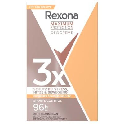 Rexona Women Maximum Protection Deo Creme Sports Control 45 ml Rexona Women Maximum Protection Deo Creme Sports Control 45 ml