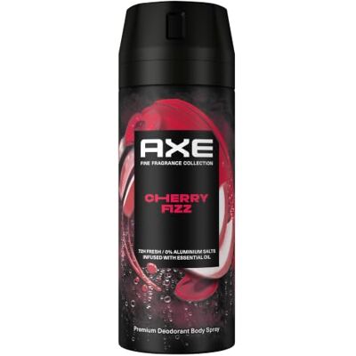 Axe Premium Bodyspray Cherry Fizz Deo ohne Aluminiumsalze für 72 Stunden Frische 150 ml Axe Premium Bodyspray Cherry Fizz Deo ohne Aluminiumsalze für 72 Stunden Frische 150 ml