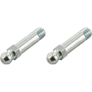 cyclingcolors 2x schmiernippel stahl kegelschmiernippel Fettpresse Nippel traktor rasenmäher auto motorrad roller, M6 X 1 180° cyclingcolors 2x schmiernippel stahl kegelschmiernippel Fettpresse Nippel traktor rasenmäher auto motorrad roller, M6 X 1 180°