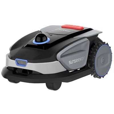 Sunseeker S4 Mähroboter ohne Begrenzungskabel 1000㎡, 360° 3D LiDAR, KI Auto Kartierung, Setup-frei Rasenmäher Roboter, App-Steuerung, 42% Steigung Sunseeker S4 Mähroboter ohne Begrenzungskabel 1000㎡, 360° 3D LiDAR, KI Auto Kartierung, Setup-frei Rasenmäher Roboter, App-Steuerung, 42% Steigung