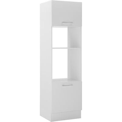 Stella Trading Turin Einbauschrank für Backofen und Mikrowelle in Weiß Geräumiger Hochschrank Küchenschrank mit viel Stauraum 60 x 211 x 57 cm (B/H/T) Stella Trading Turin Einbauschrank für Backofen und Mikrowelle in Weiß Geräumiger Hochschrank Küchenschrank mit viel Stauraum 60 x 211 x 57 cm (B/H/T)