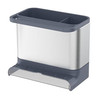 Amig Spülbecken-Noxi 15,4 x 11,4 x 18 cm Edelstahl und widerstandsfähiger Kunststoff Farbe Grau Halterung für Schwämme, Bürsten und Reinigungsmittel mit abnehmbarem Tablett Amig Spülbecken-Noxi 15,4 x 11,4 x 18 cm Edelstahl und widerstandsfähiger Kunststoff Farbe Grau Halterung für Schwämme, Bürsten und Reinigungsmittel mit abnehmbarem Tablett