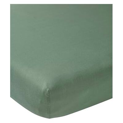 Meyco Fixleintuch Babybett Home jersey Spannbettlaken 180x200 forest green - Bettlaken Meyco Fixleintuch Babybett Home jersey Spannbettlaken 180x200 forest green - Bettlaken