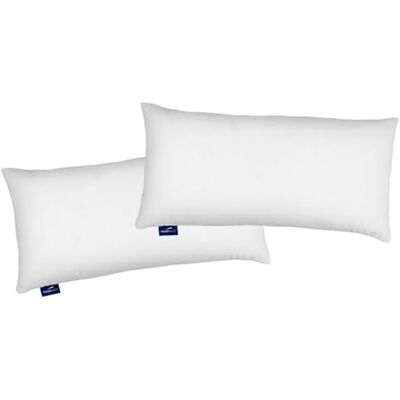 Traumnacht Green Kopfkissen-Set bestehend aus zwei Kopfkissen 40 x 80 cm, nachhaltiges Kissenset mit Bezug aus Microfaser, produziert nach deutschem Qualitätsstandard Traumnacht Green Kopfkissen-Set bestehend aus zwei Kopfkissen 40 x 80 cm, nachhaltiges Kissenset mit Bezug aus Microfaser, produziert nach deutschem Qualitätsstandard