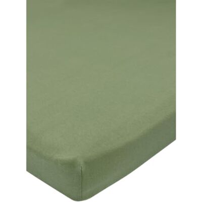 MEYCO Baby Spannbettlaken für Laufgittermatratze 75x95cm Jersey Spannbetttuch 100% Baumwolle Oeko Tex Zertifiziert Rundum-Gummizug, atmungsaktiv Olive Grün MEYCO Baby Spannbettlaken für Laufgittermatratze 75x95cm Jersey Spannbetttuch 100% Baumwolle Oeko Tex Zertifiziert Rundum-Gummizug, atmungsaktiv Olive Grün